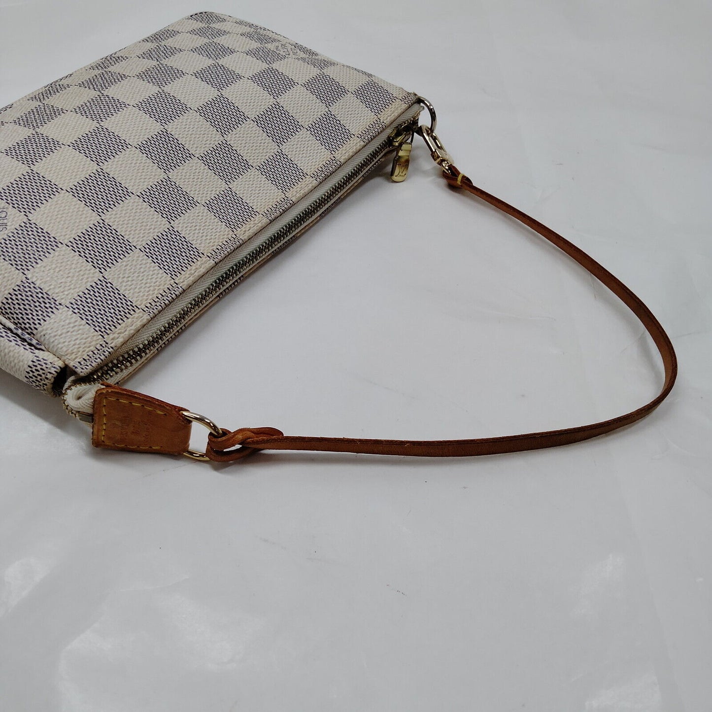 SOLD! Louis Vuitton Damier Azur Pochette
