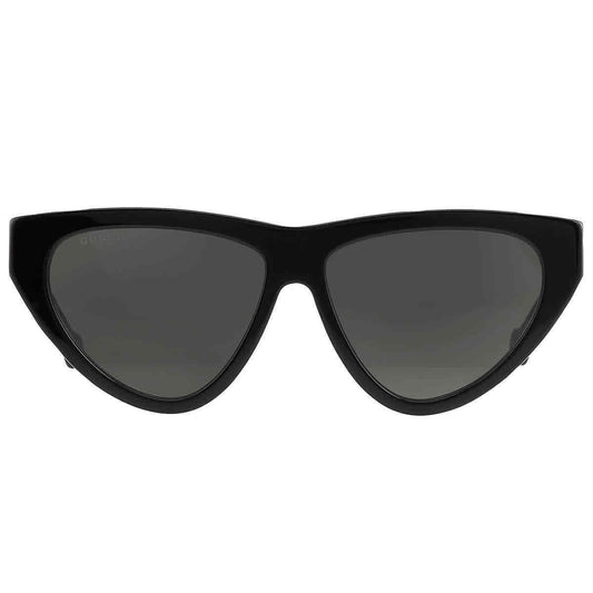 #203 NEW GUCCI Grey Cat Eye Sunglasses MSRP $491