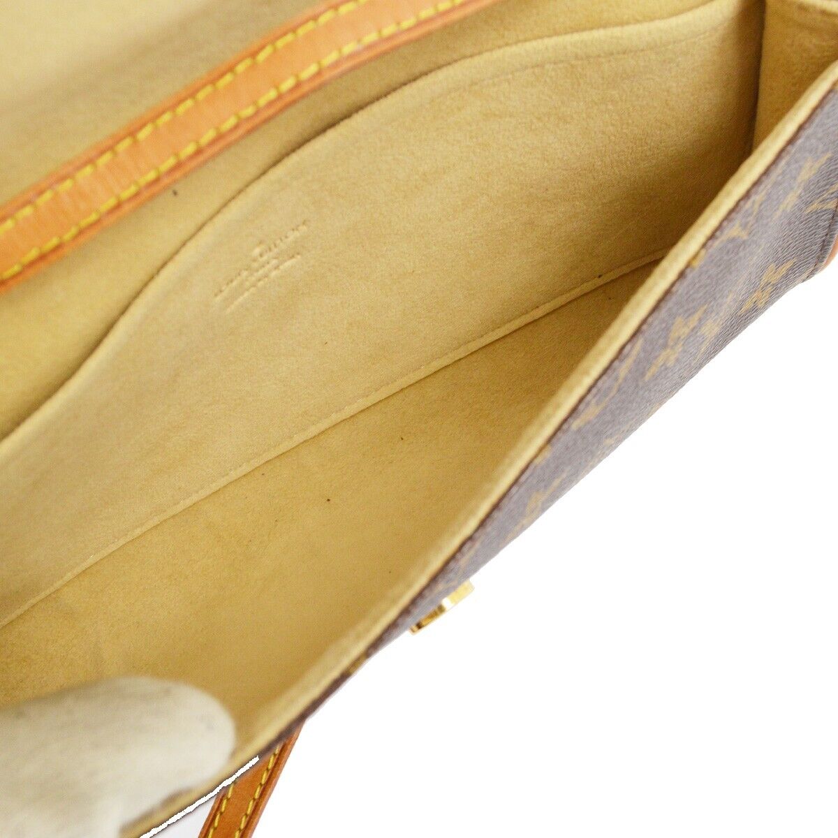 SOLD! Louis Vuitton Monogram Pochette Twin GM