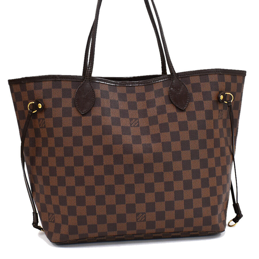 SOLD! Louis Vuitton Damier Ebene Neverfull MM