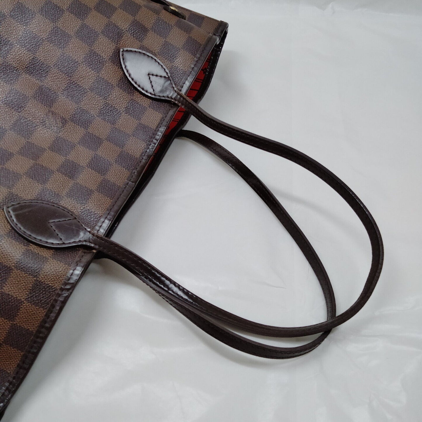 SOLD! Louis Vuitton Damier Ebene Neverfull MM
