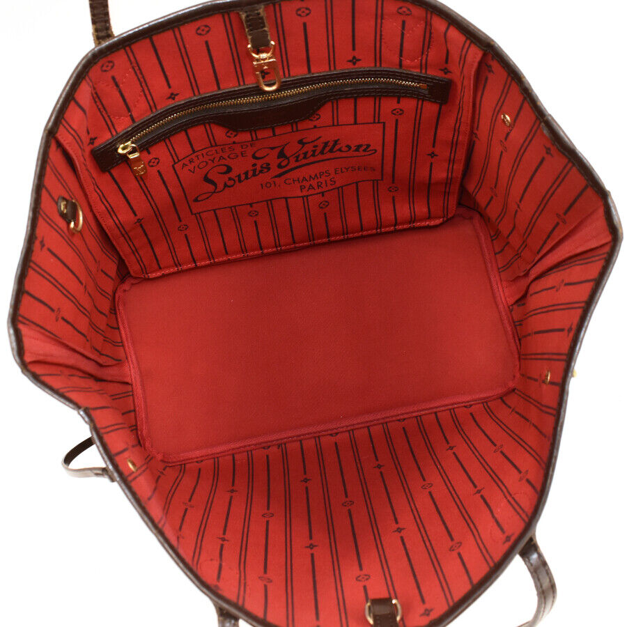 SOLD! Louis Vuitton Damier Ebene Neverfull MM