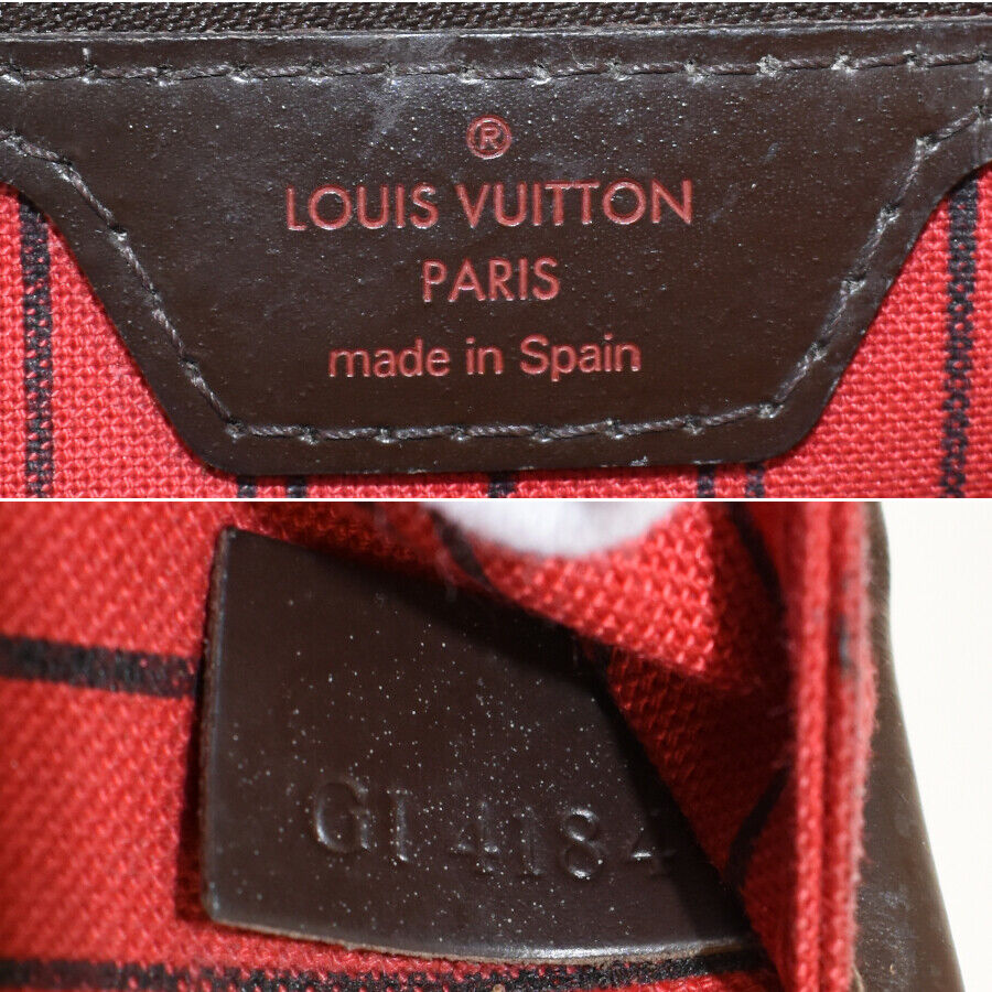 SOLD! Louis Vuitton Damier Ebene Neverfull MM