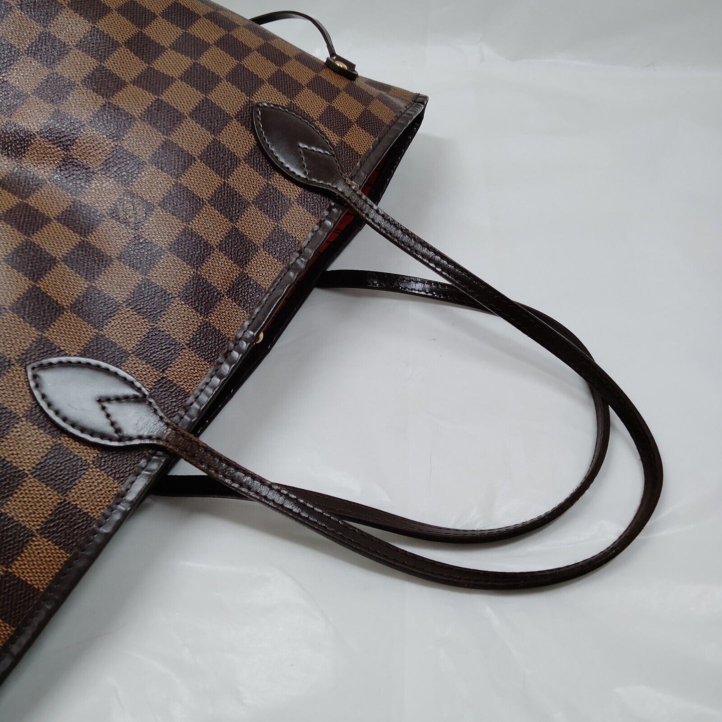 SOLD! Louis Vuitton Damier Ebene Neverfull MM