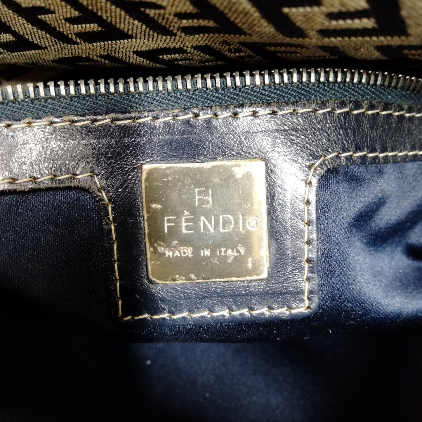 Fendi Zucca Shoulder Bag