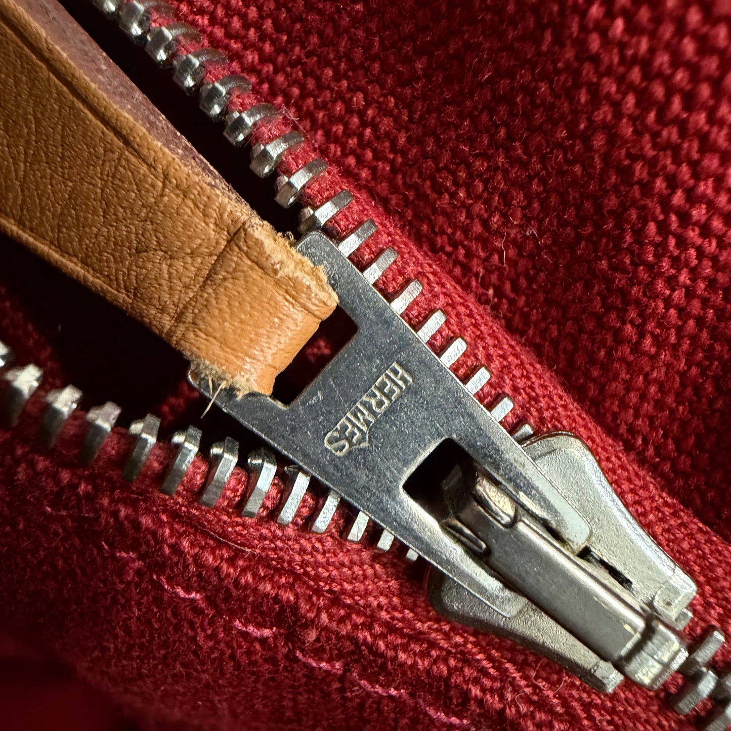 #8253 HERMÈS Toile Fourre-Tout MM Tote