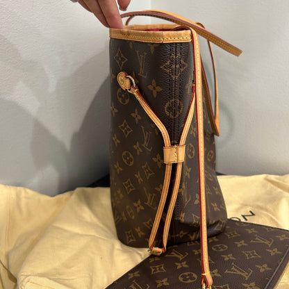CLEARANCE #207 LOUIS VUITTON Neverfull MM w/ Pouch
