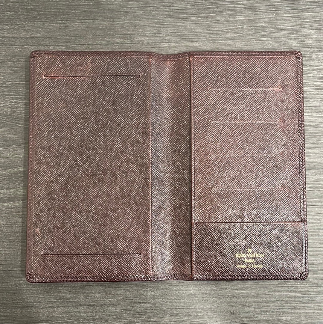 SOLD! Set of 2 Louis Vuitton Monogram Wallet & Epi Leather Card Holder