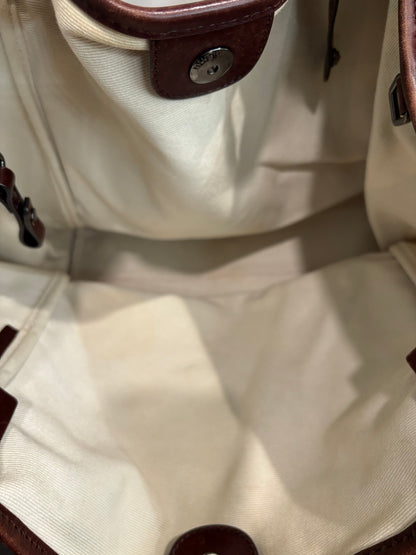 8870 BURBERRY Canvas Tote