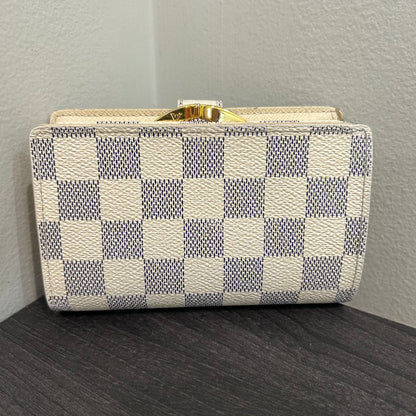 SOLD! Louis Vuitton Damier Azur Wallet