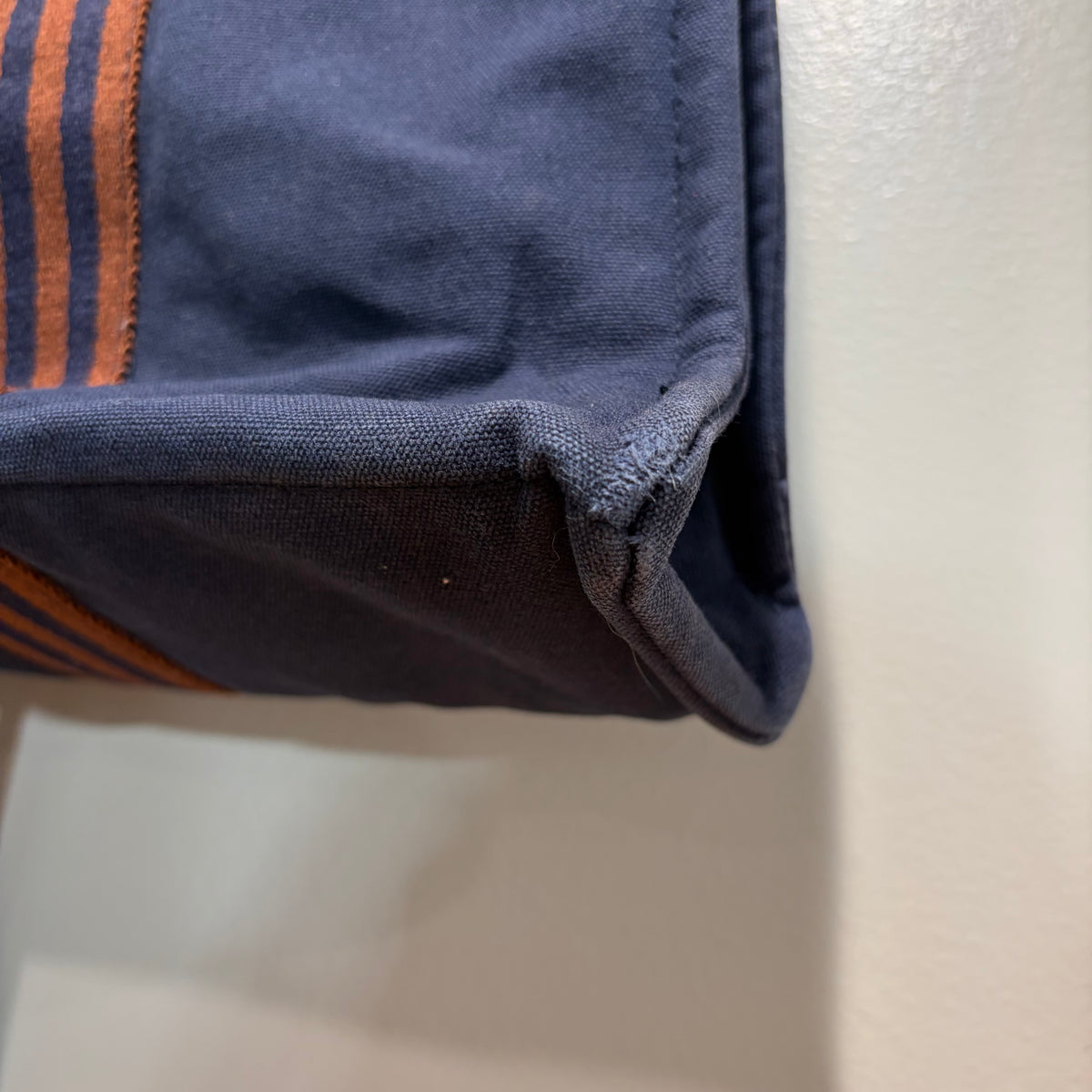 #101 HERMES Blue/Orange Tote