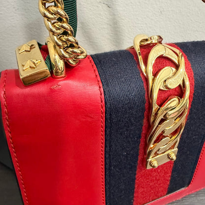 #8205 GUCCI Mini Red Sylvie