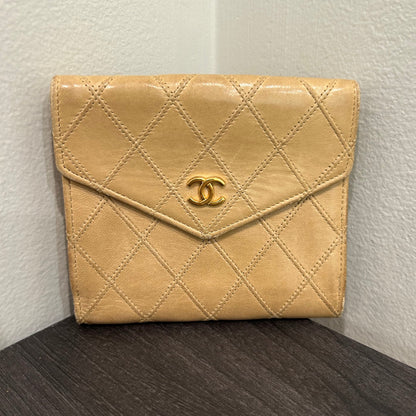 SOLD! CHANEL Beige Wallet