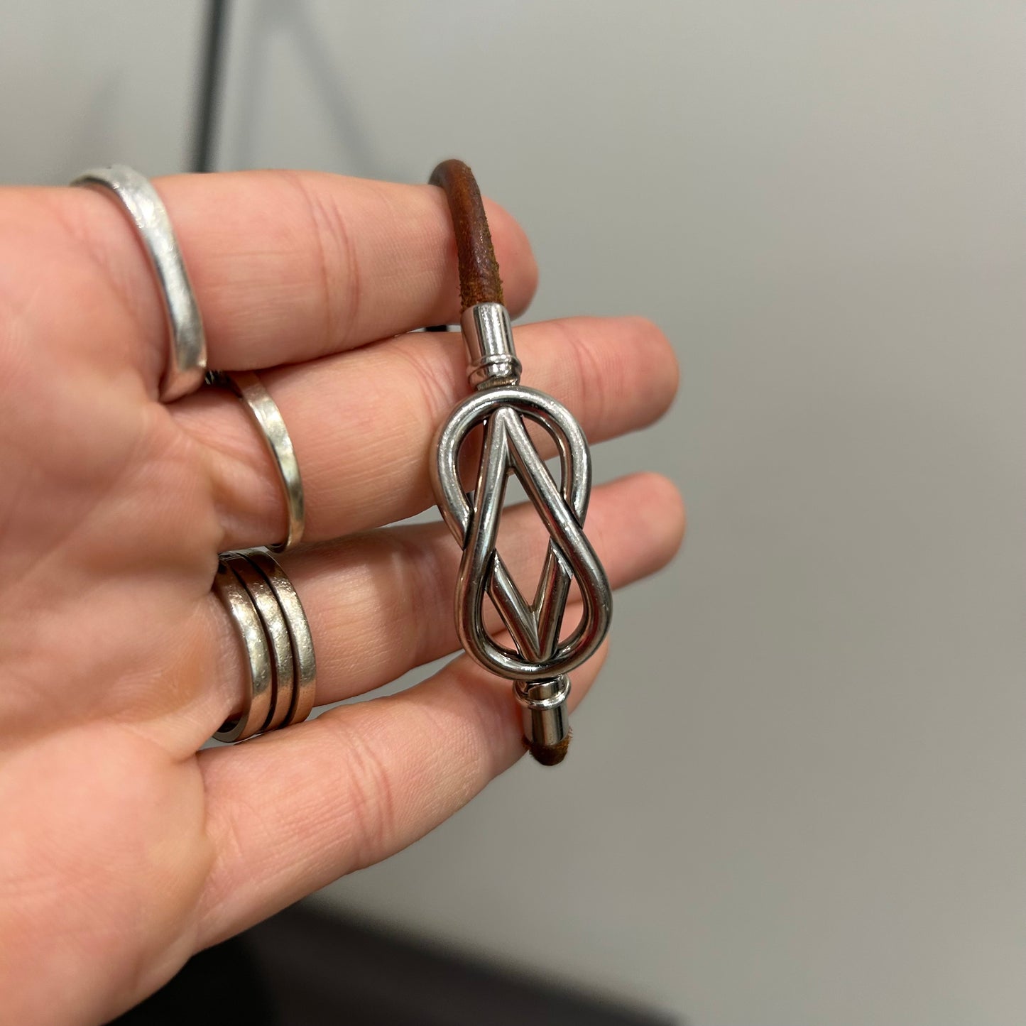1031 HERMÈS Interlocking Knot Bracelet MSRP $330