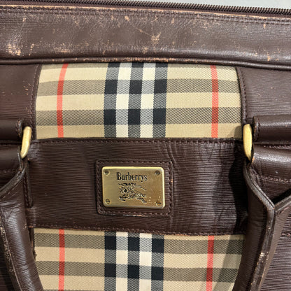 8888 BURBERRY Vintage Travel Bag