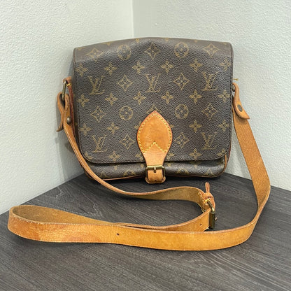 SOLD! Louis Vuitton Monogram Cartouchiere MM