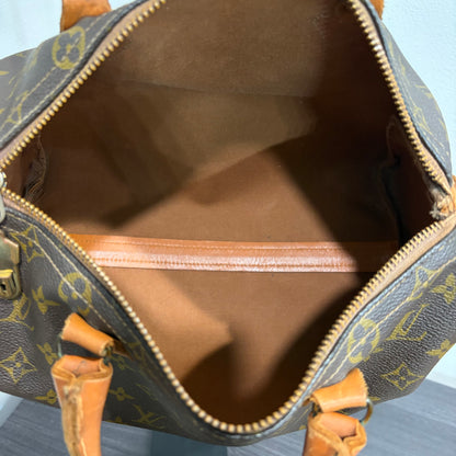 8896 LOUIS VUITTON Rare Vintage Monogram Speedy 30