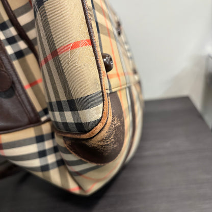 8888 BURBERRY Vintage Travel Bag
