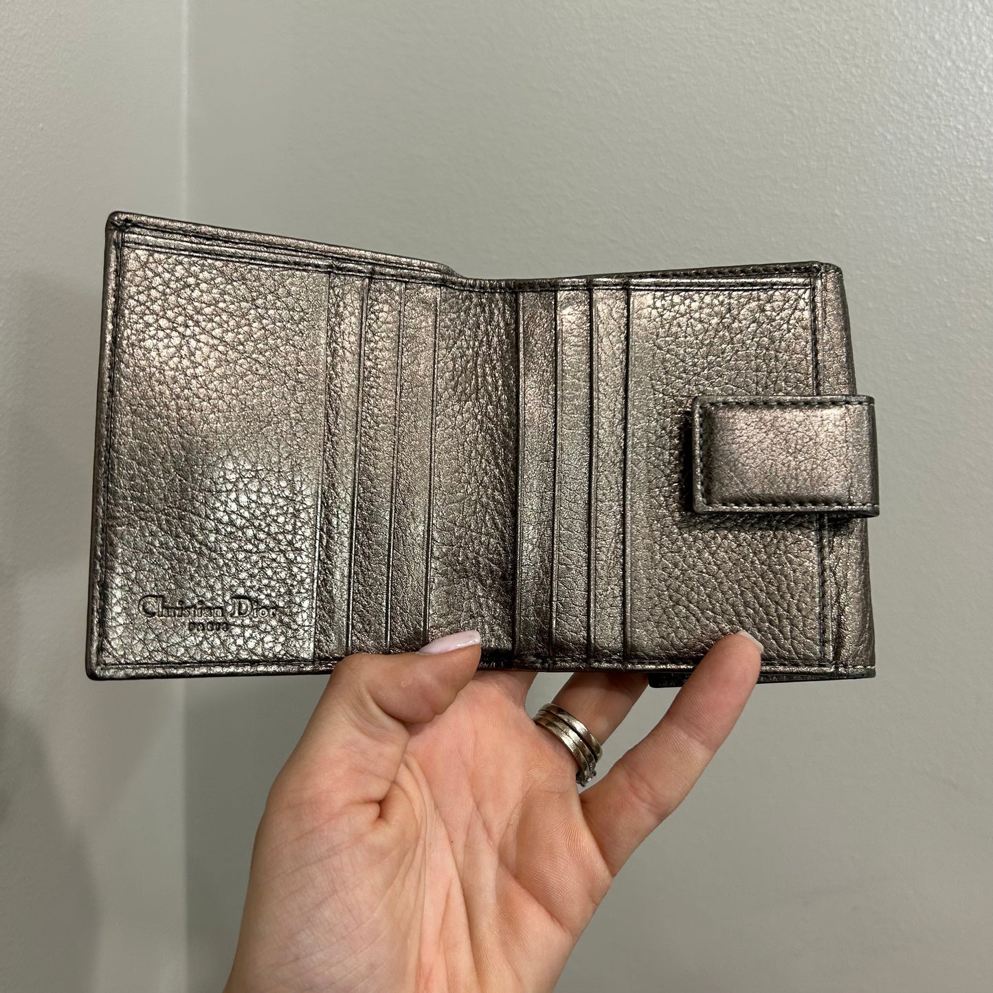 Christian Dior Metalic Wallet