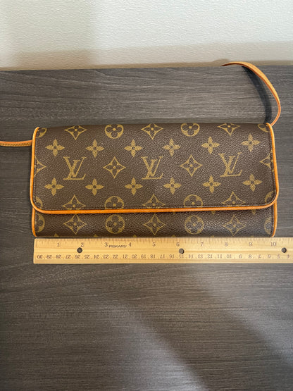 SOLD! Louis Vuitton Monogram Pochette Twin GM