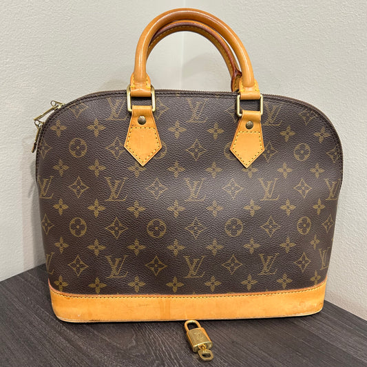 SOLD! Louis Vuitton Alma w/ Lock & Key