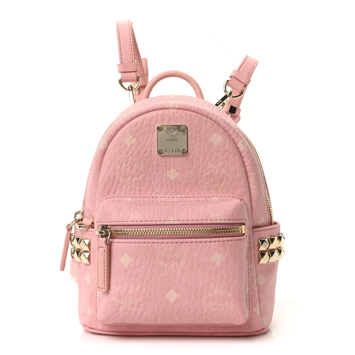 MCM Pink Visetos Backpack(Oct 31)