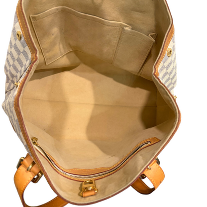 #8215 LOUIS VUITTON Damier Azul Hampstead MM