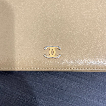 SOLD! CHANEL Leather Wallet