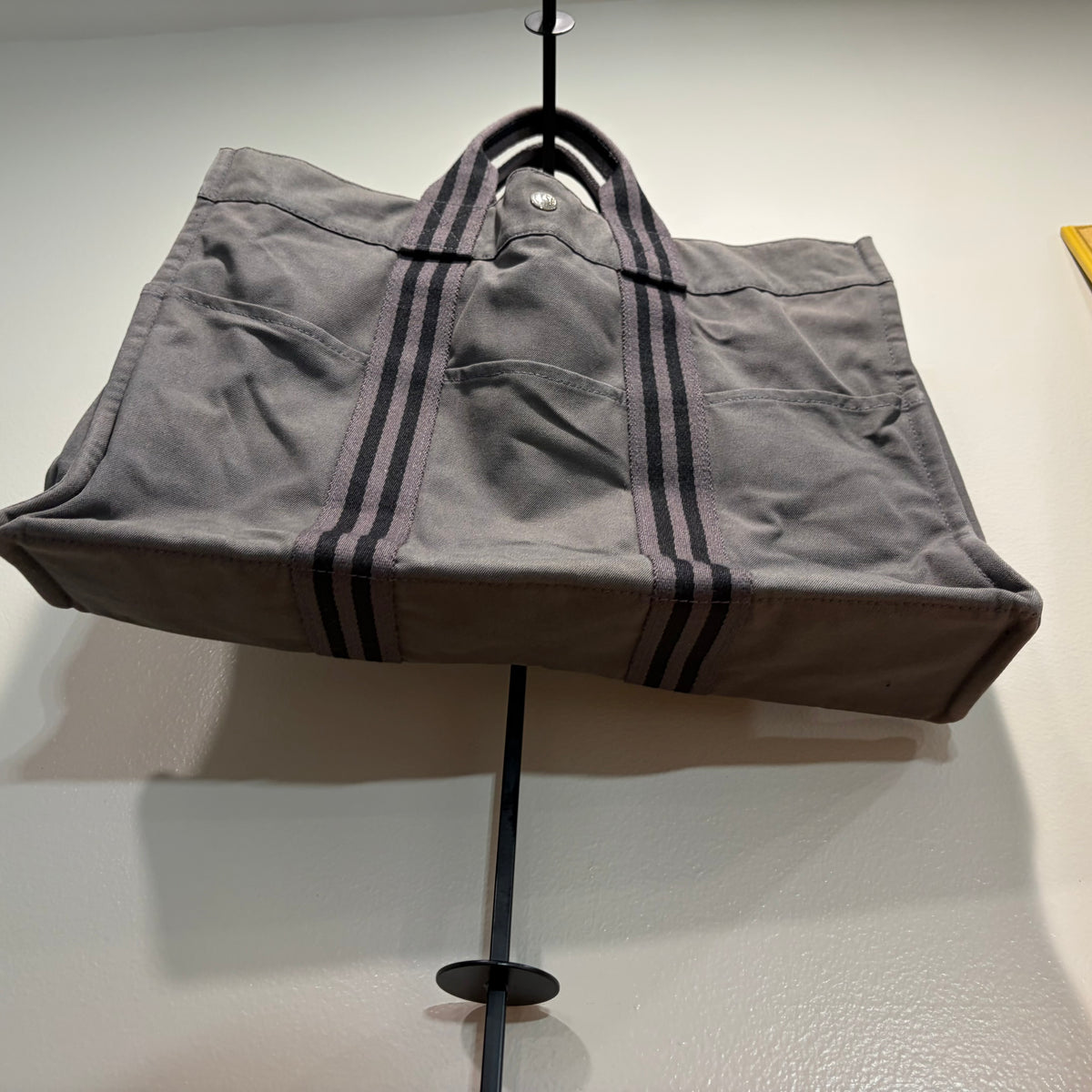 #104 HERMES Grey Tote