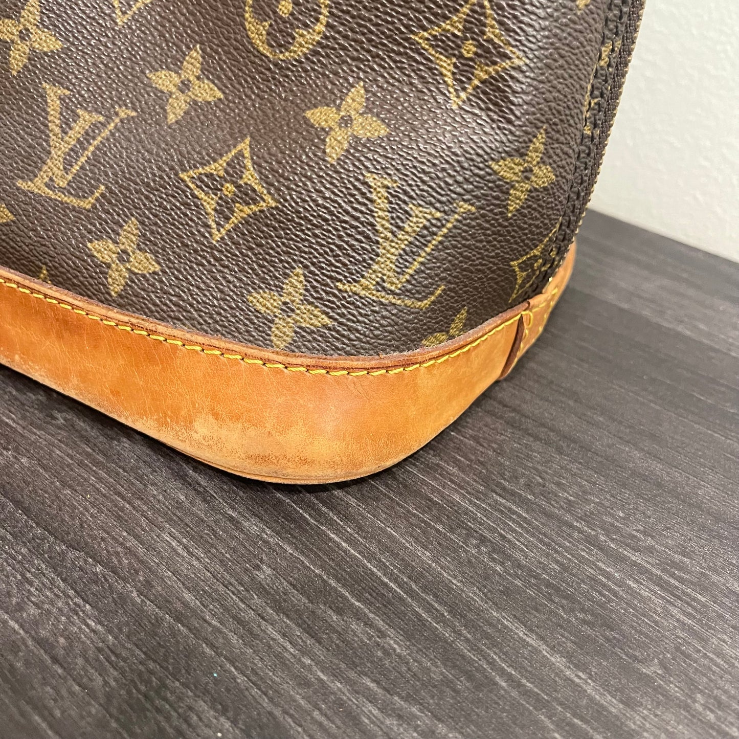 SOLD! Louis Vuitton Monogram Alma with Lock & Key