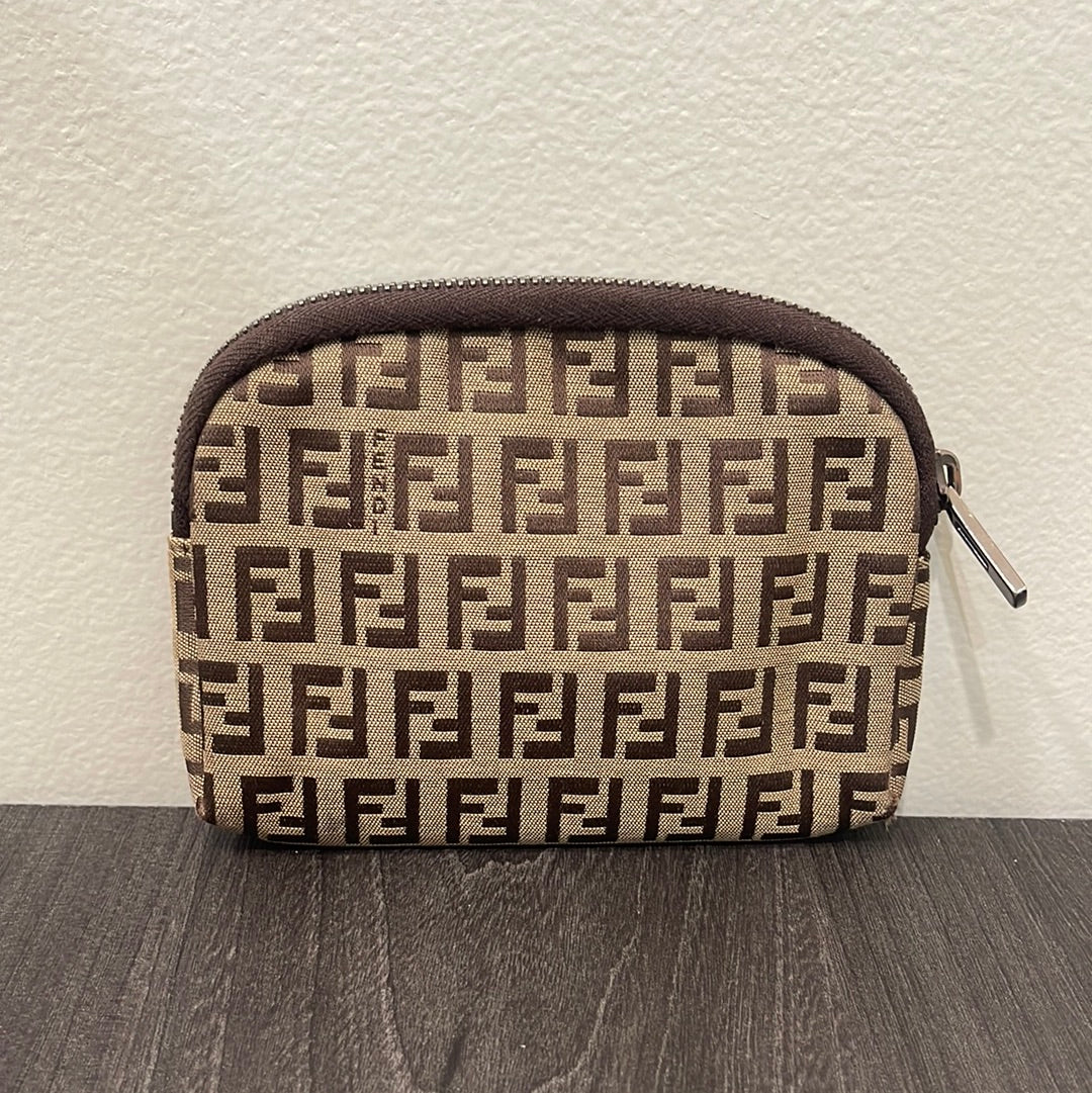 SOLD! Fendi Zucca Pouch