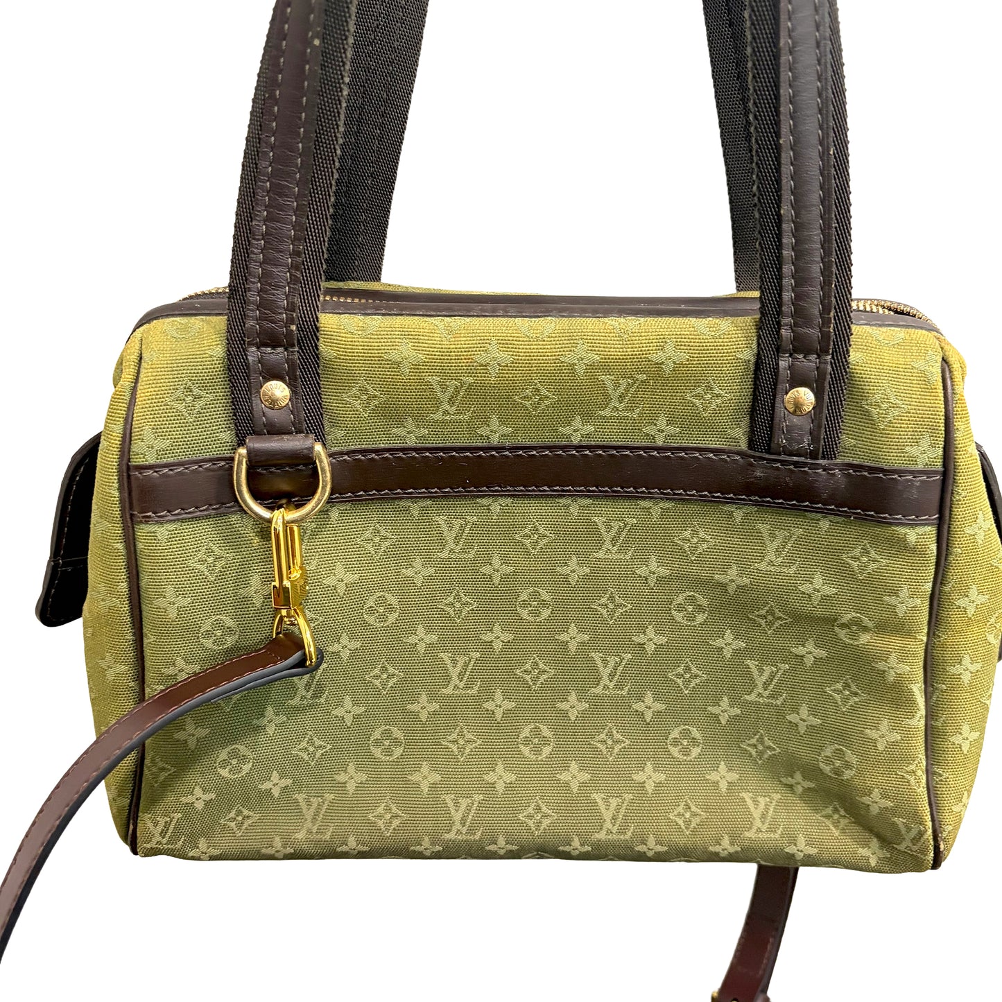 8847 LOUIS VUITTON Green MiniLin Josephine