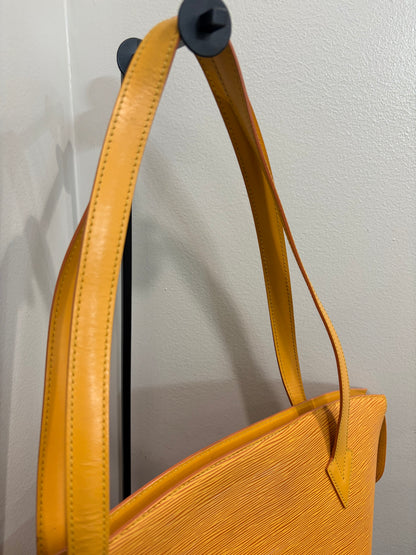 #8212 LOUIS VUITTON Yellow Epi Saint Jacques GM