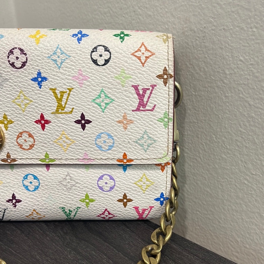 SOLD! Louis Vuitton Monogram Wallet on Chain