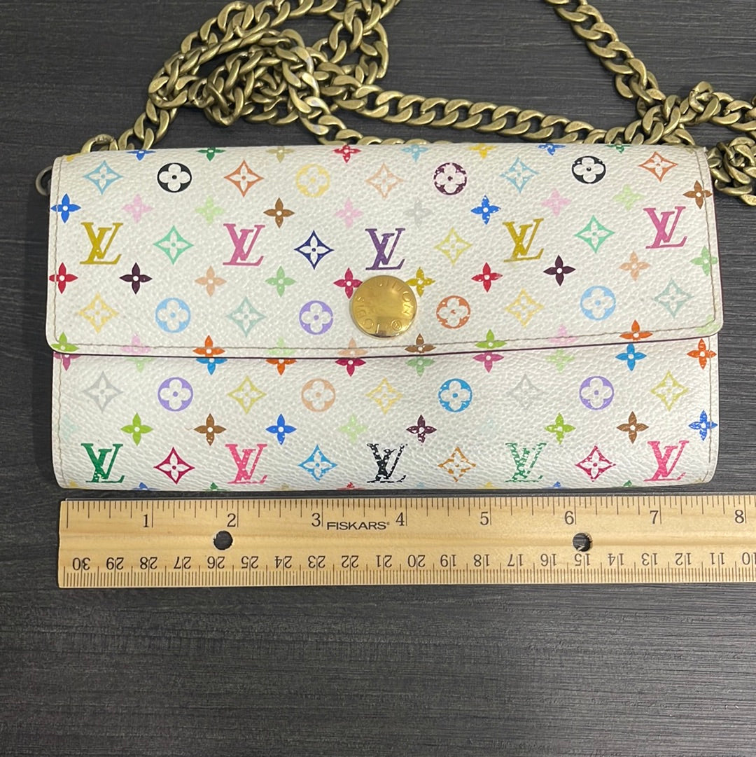 SOLD! Louis Vuitton Monogram Wallet on Chain