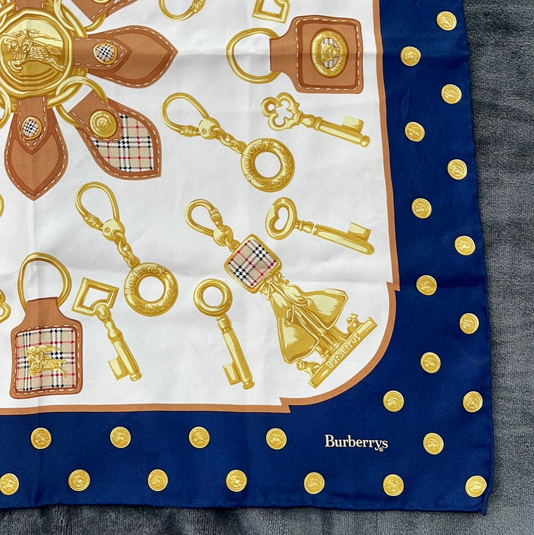 SOLD! Burberry Silk Scarf