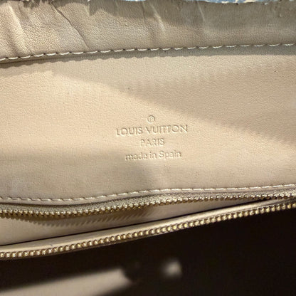 8856 LOUIS VUITTON Yellow Ombre Vernis Houston Tote