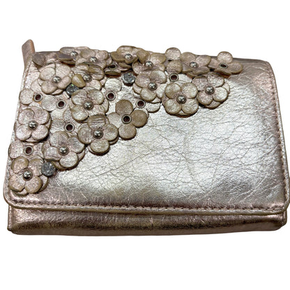 8825 ANTEPRIMA Rose Gold Metallic Wallet