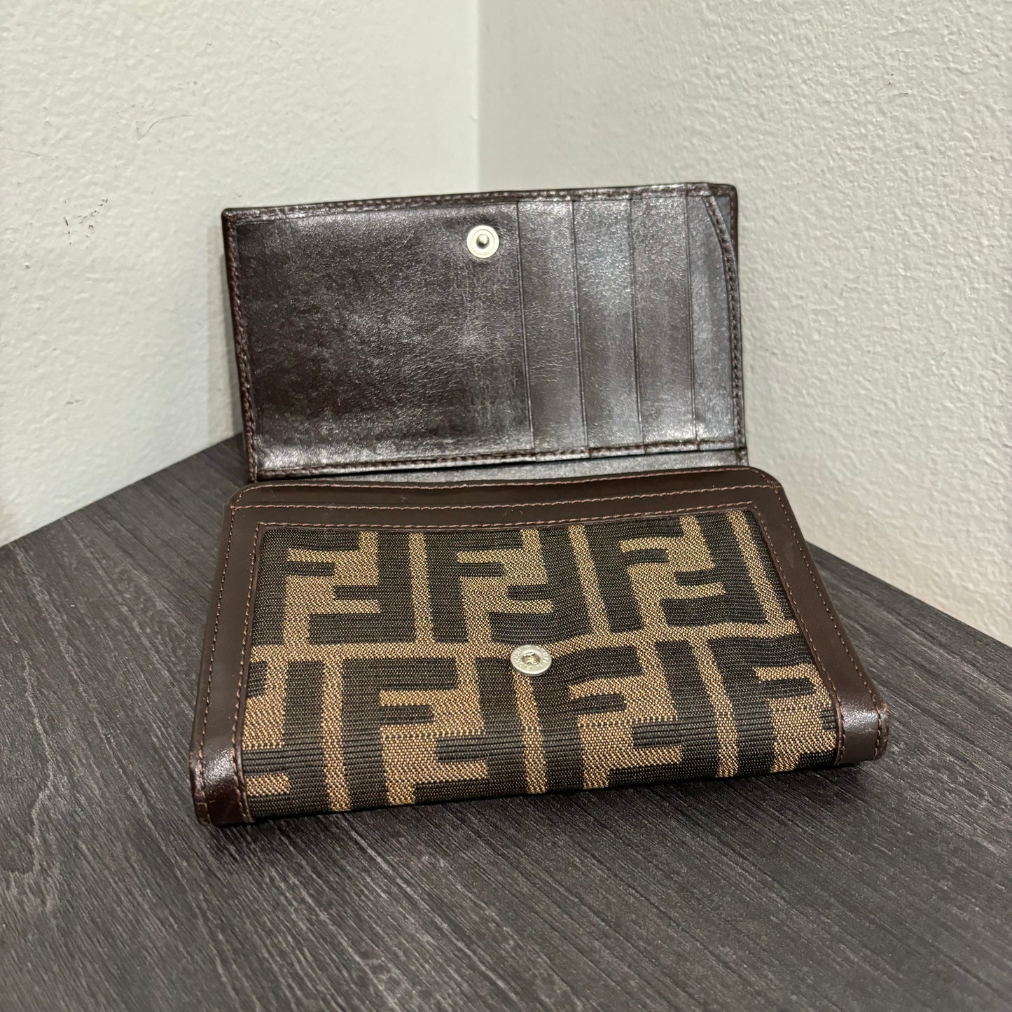 CLEARANCE #213 FENDI Zucca Wallet