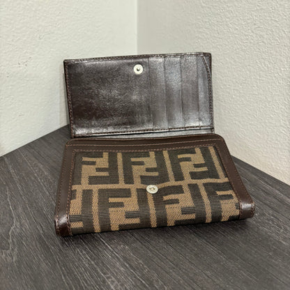 CLEARANCE #213 FENDI Zucca Wallet