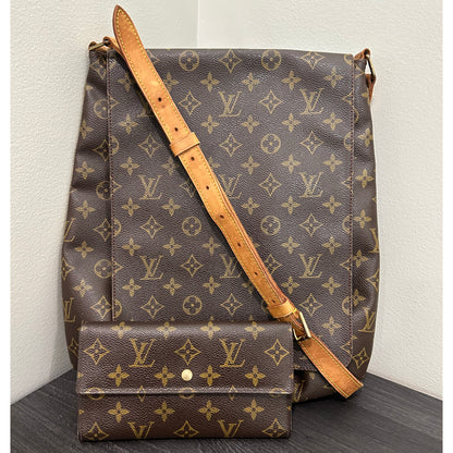 SOLD! Louis Vuitton Monogram Salsa Musette GM & Wallet