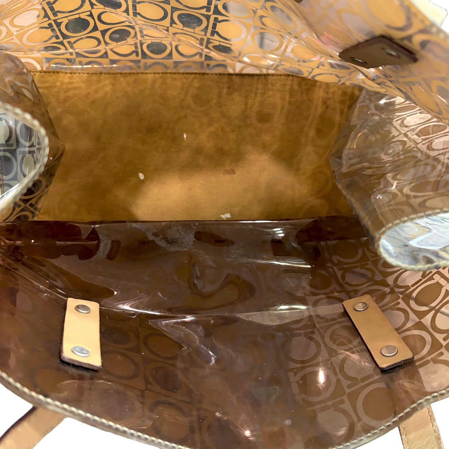 8807 SALVATORE FERRRAGAMO Vinyl Tote