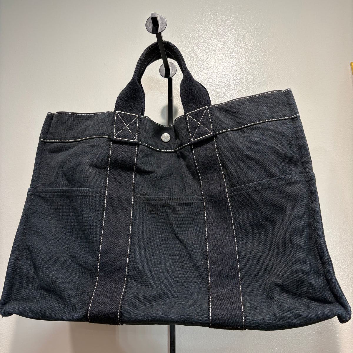 #102 HERMES Black Tote