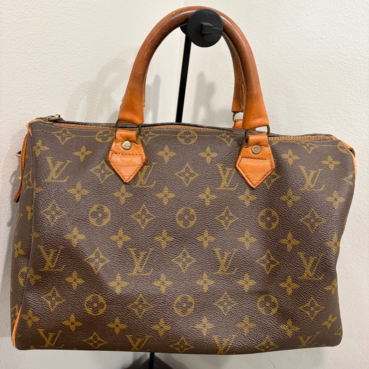 8896 LOUIS VUITTON Rare Vintage Monogram Speedy 30