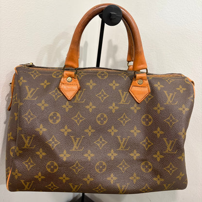 8896 LOUIS VUITTON Rare Vintage Monogram Speedy 30