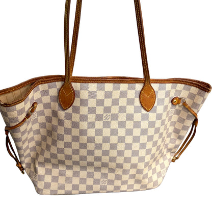 BF-11 LOUIS VUITTON Damier Azur Neverfull MM