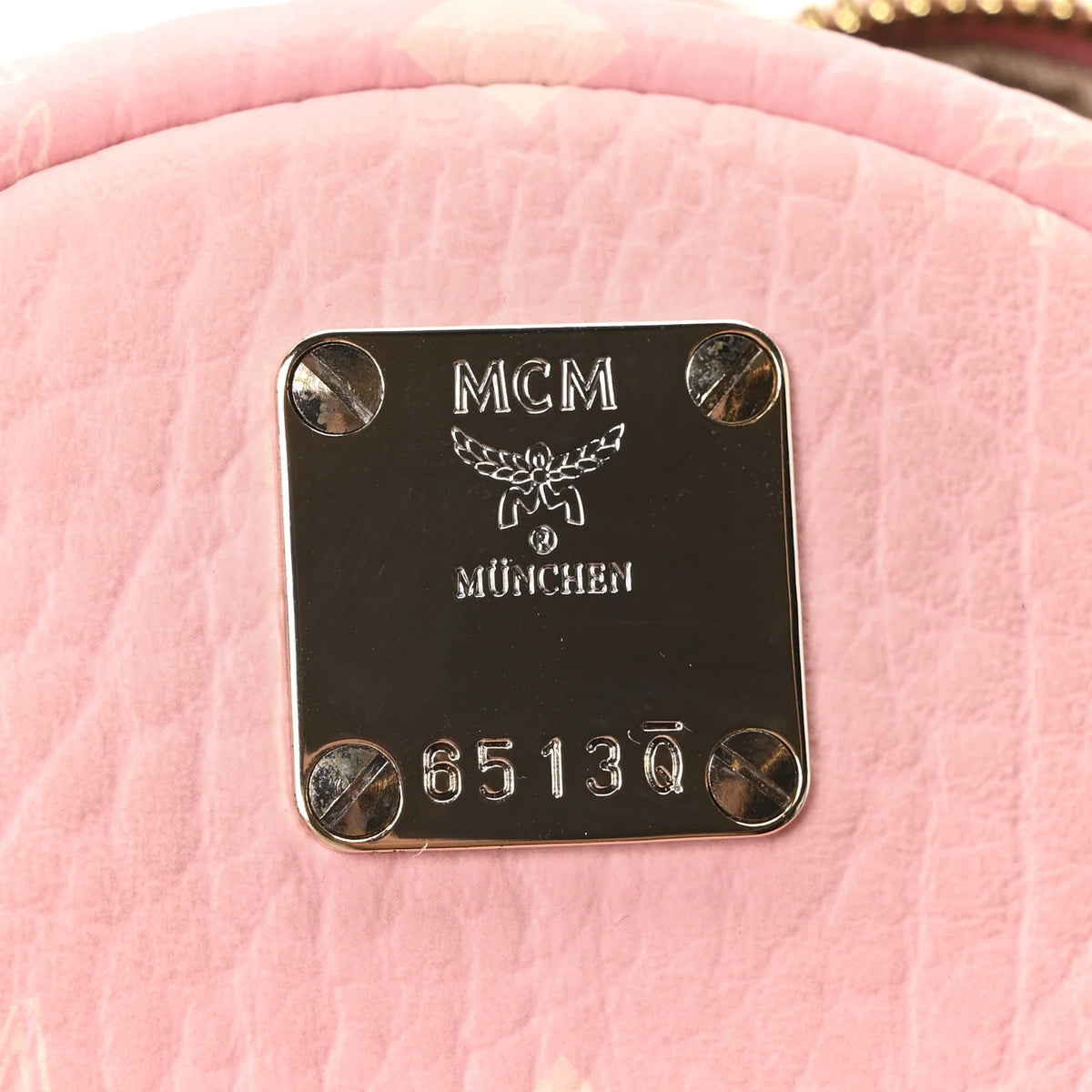 MCM Pink Visetos Backpack(Oct 31)