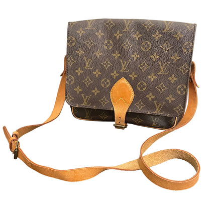 SOLD! Louis Vuitton Monogram Cartouchiere GM