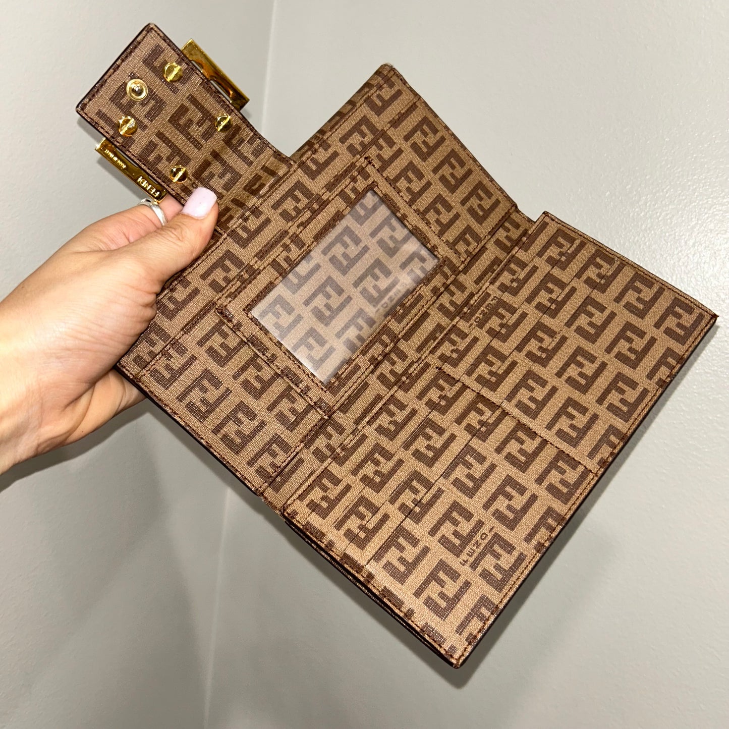 SOLD! Fendi Long Wallet