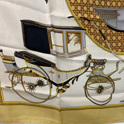 #8233 HERMES 90cm Silk Scarf